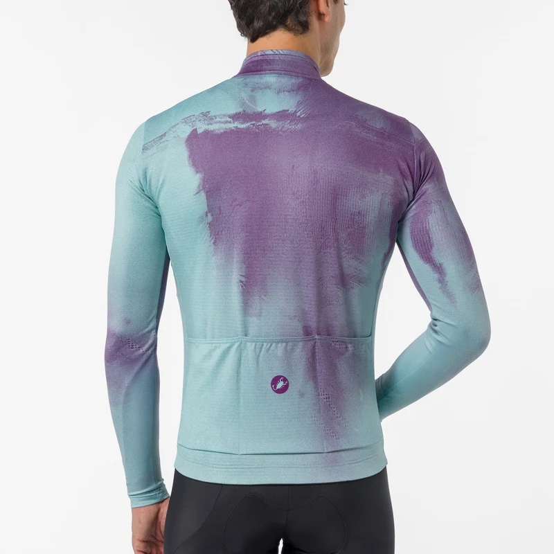 Maglia maniche lunghe Castelli Nebula Thermal - Viola