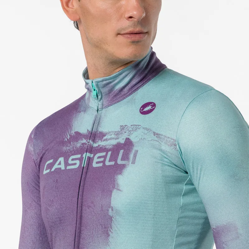 Maglia maniche lunghe Castelli Nebula Thermal - Viola