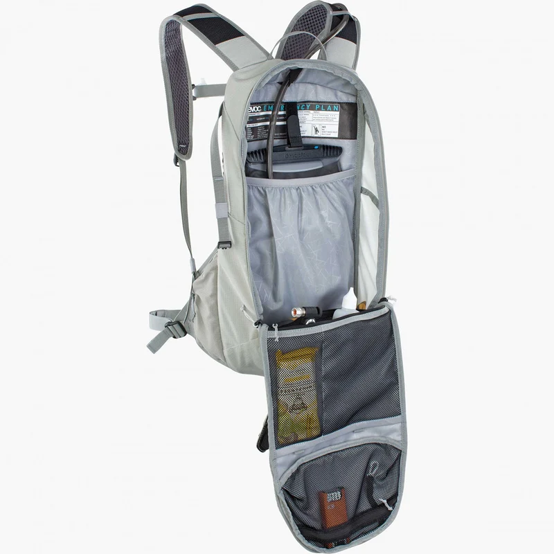 Zaino Evoc Ride 12 + 2L Bladder - Grigio
