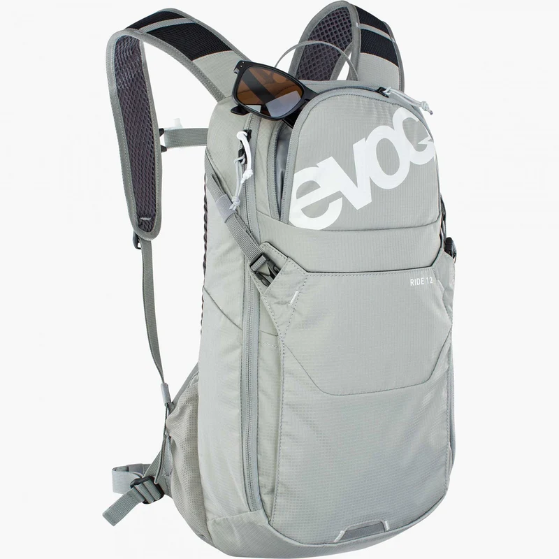 Zaino Evoc Ride 12 + 2L Bladder - Grigio
