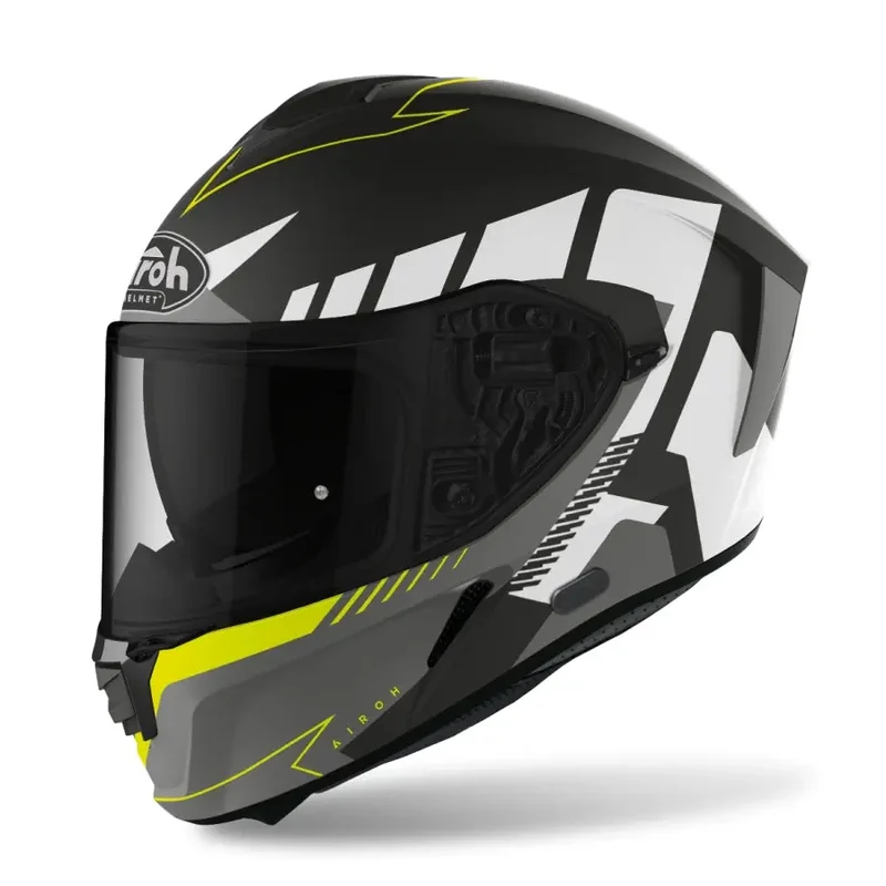 AIROH SPARK RISE Moto Integrali Turismo Caschi Nero Opaca