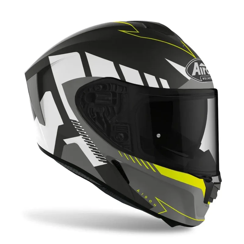 AIROH SPARK RISE Moto Integrali Turismo Caschi Nero Opaca