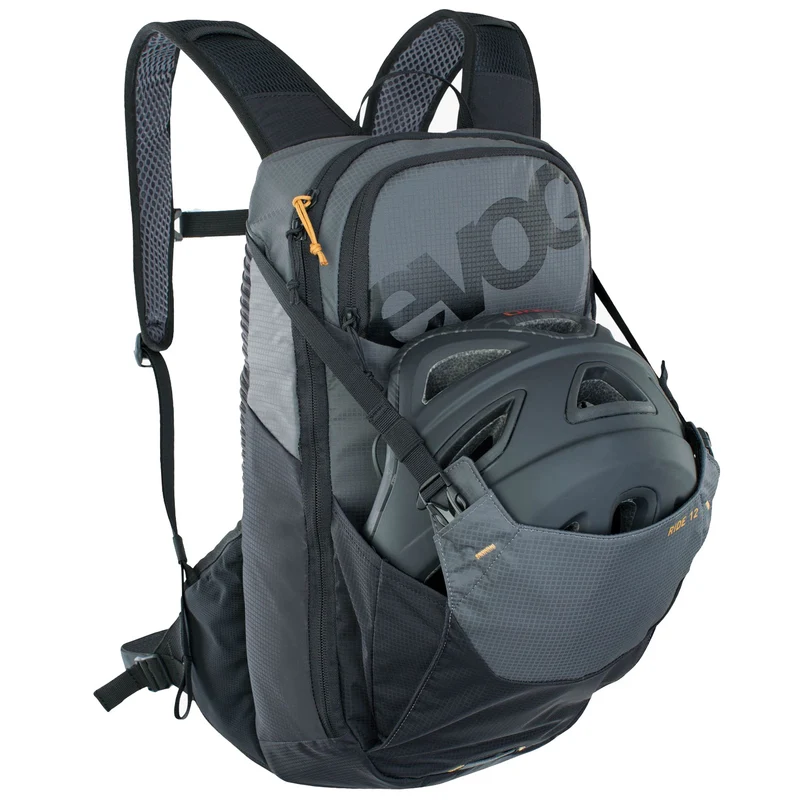 Zaino Evoc Ride 12 + 2L Bladder - Grigio nero