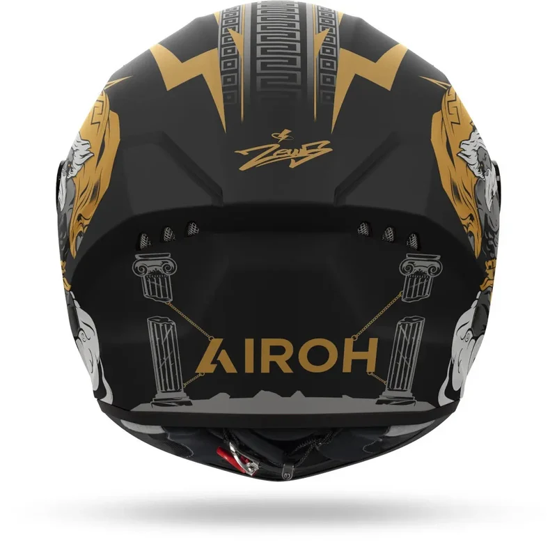 AIROH CONNOR ZEUS Moto Integrali Sports Caschi Opaca