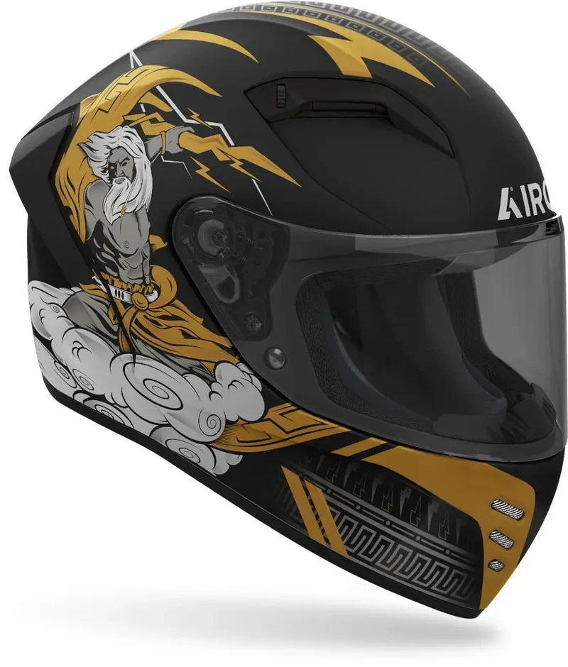 AIROH CONNOR ZEUS Moto Integrali Sports Caschi Opaca