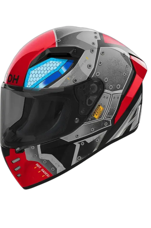 AIROH CONNOR BOT Moto Integrali Caschi Lucido