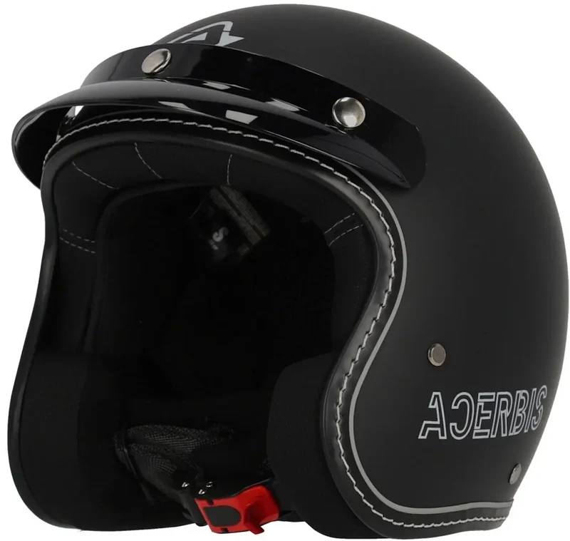 ACERBIS SKODELA 22.06 JET CASCHI DI MOTO NERO