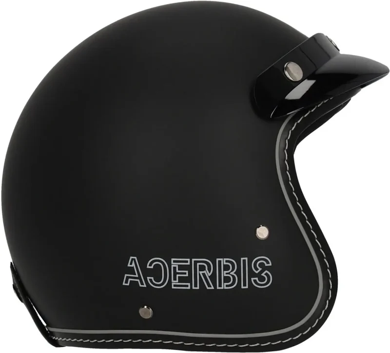 ACERBIS SKODELA 22.06 JET CASCHI DI MOTO NERO