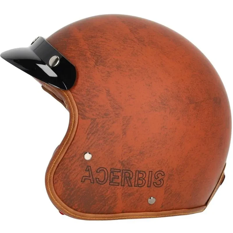 ACERBIS SKODELA 22.06 MOTO JET CASCHI DI MOTO MARRONE