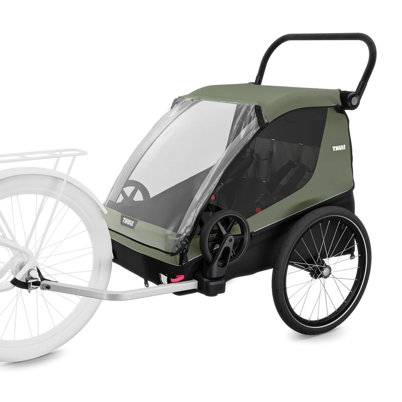 Rimorchio da bici Thule Courier - Verde