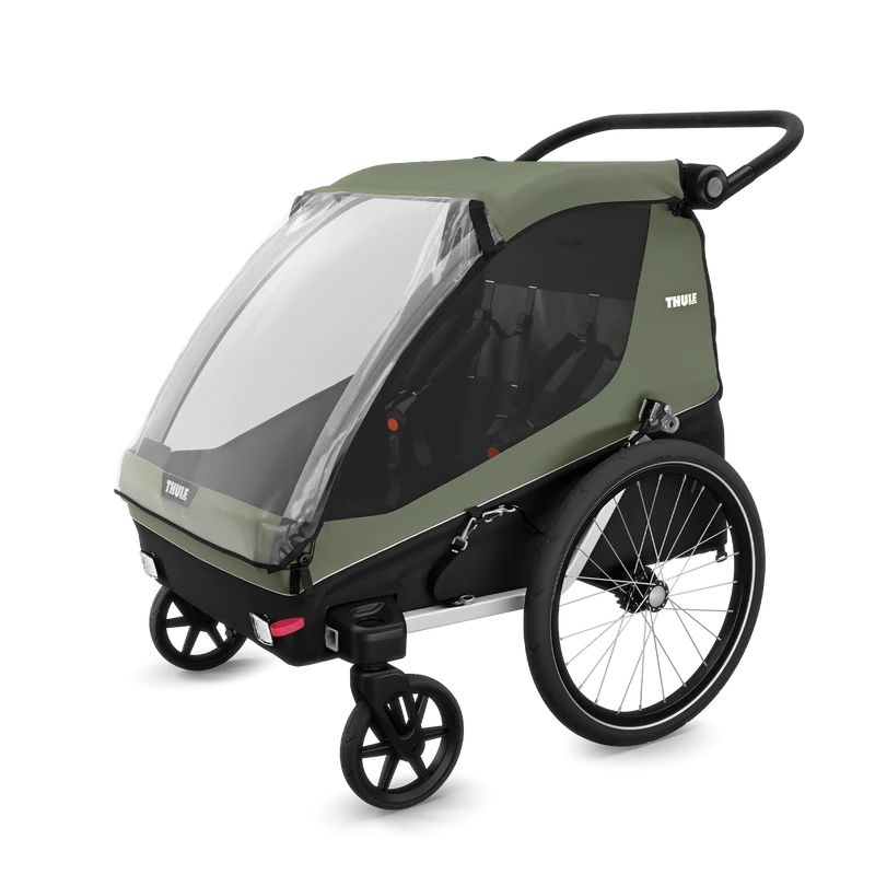 Rimorchio da bici Thule Courier - Verde
