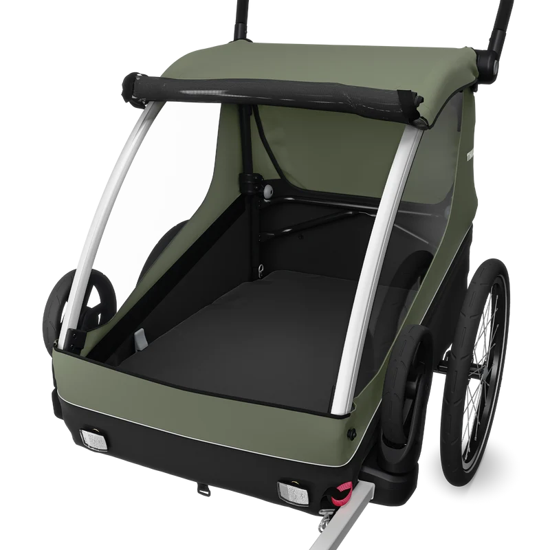 Rimorchio da bici Thule Courier - Verde