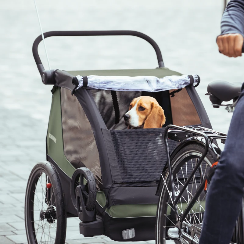 Rimorchio da bici Thule Courier - Verde