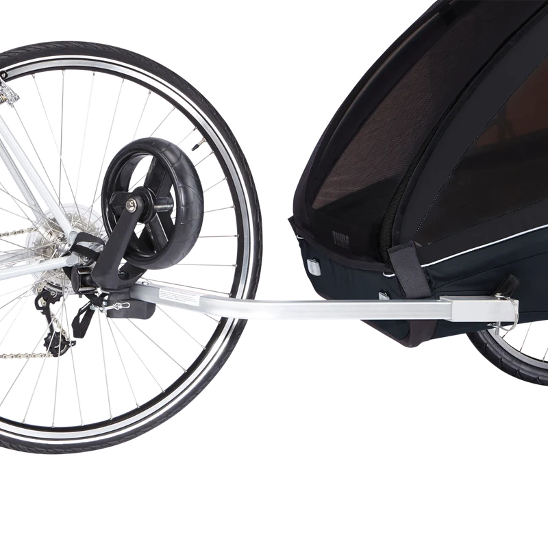 Rimorchio da bici Thule Coaster XT - Nero