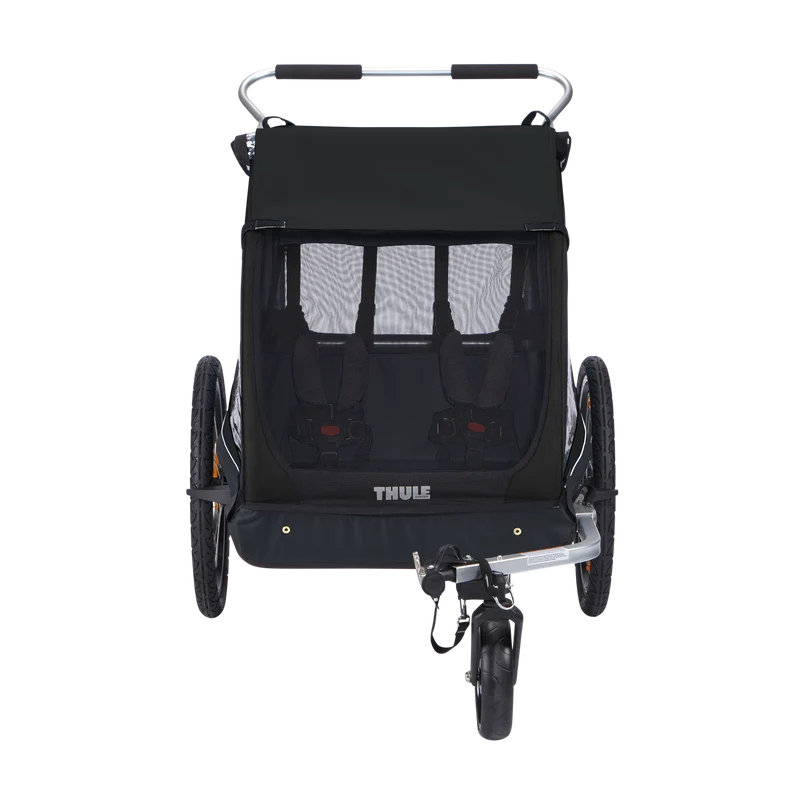 Rimorchio da bici Thule Coaster XT - Nero
