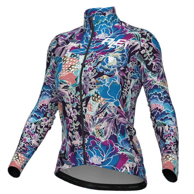 Maglia maniche lunghe donna Ale PR-E Jardin - Multicolore