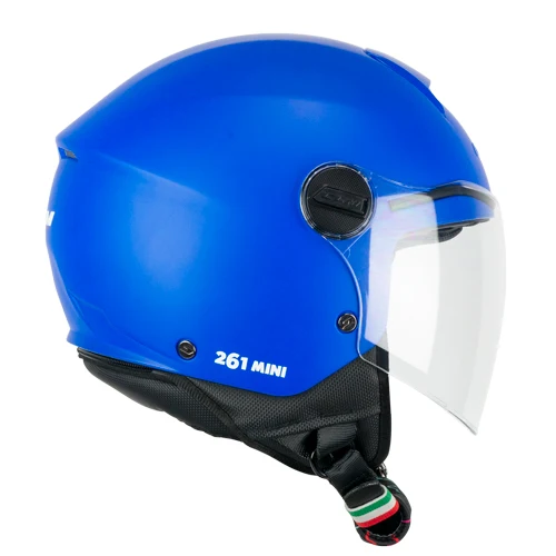 CASCO BAMBINO CGM YOUNG 261A MINI MONO AZZURRO OPACO