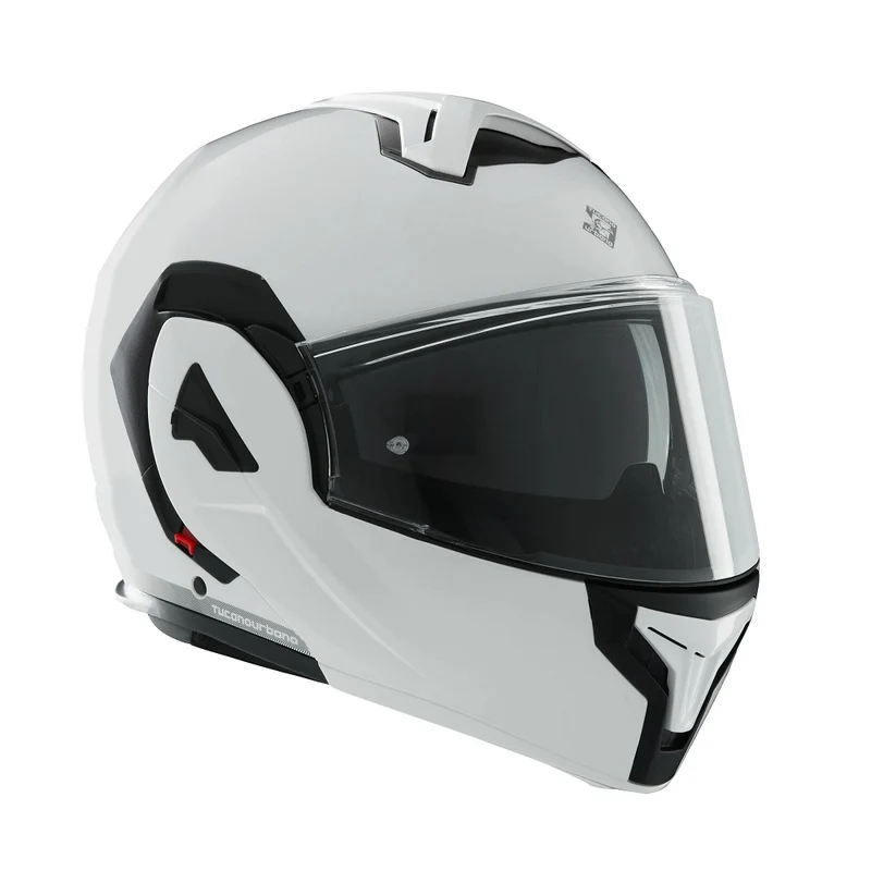 CASCO MODULARE TUCANO URBANO FASTFLIP BIANCO PERLATO FLIP UP