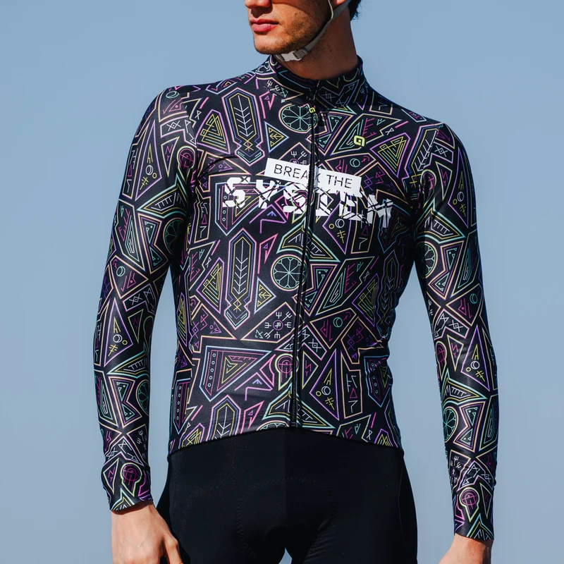 Maglia maniche lunghe Ale Pragma System - Multicolore