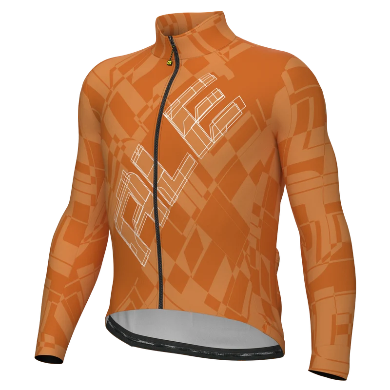 Maglia maniche lunghe Ale Pragma Schema - Arancio