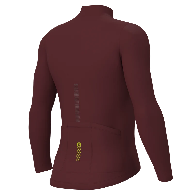 Maglia maniche lunghe Ale Pragma Fondo 3.0 - Bordeaux