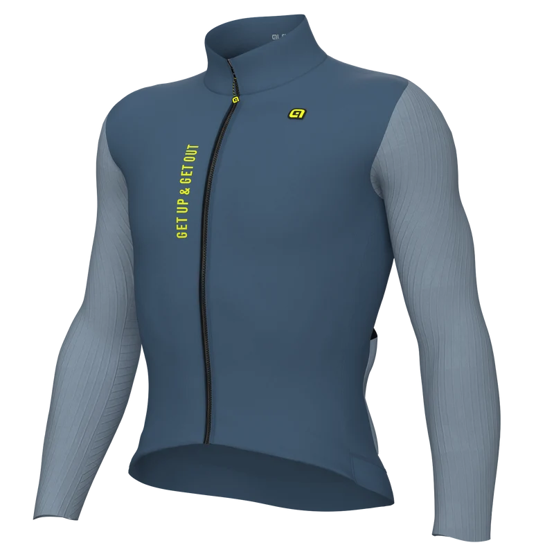 Maglia maniche lunghe Ale PR-E Follow Me - Blu
