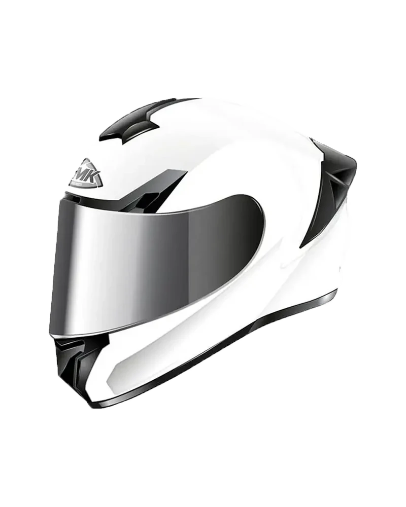 SMK TYPHOON SOLID GL100 INTEGRALE CASCHI DI MOTO BIANCO