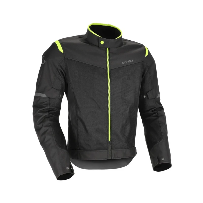 GIUBBINO ACERBIS UOMO CE RAMSEY VENTED 2.0 AIR NERO-GIALLO