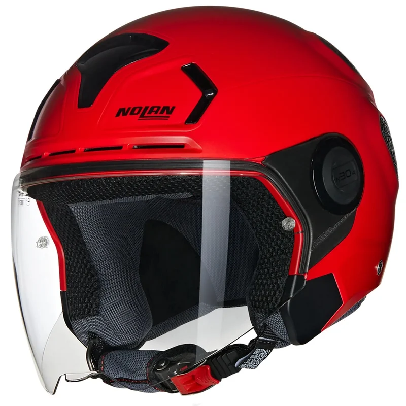 CASCO JET NOLAN N30-4 T OMOLOGAZIONE 06 CLASSIC 308 ROSSO OPACO