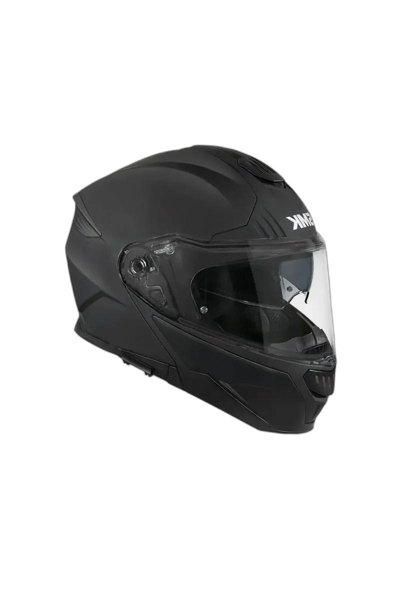 SMK GULLWING SOLID MA200 MODULARE CASCHI DI MOTO OPACO NERO