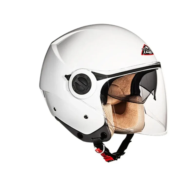 SMK COOPER GL100 JET CASCHI DI MOTO BIANCO LUCIDO