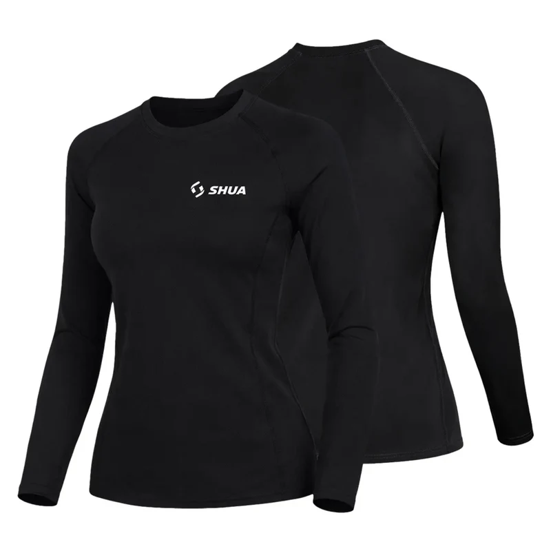 SHUA CORE CAMICIA DI MOTO DONNA NERO