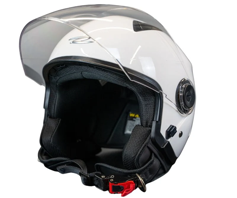 ZEUS JET ZS-617 CASCHI DI MOTO BIANCO