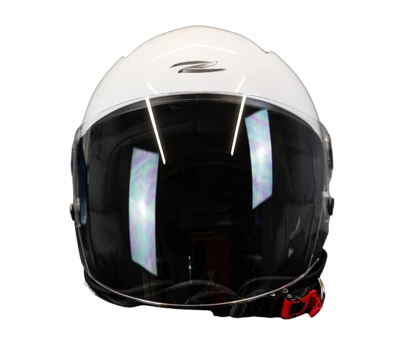 ZEUS JET ZS-617 CASCHI DI MOTO BIANCO