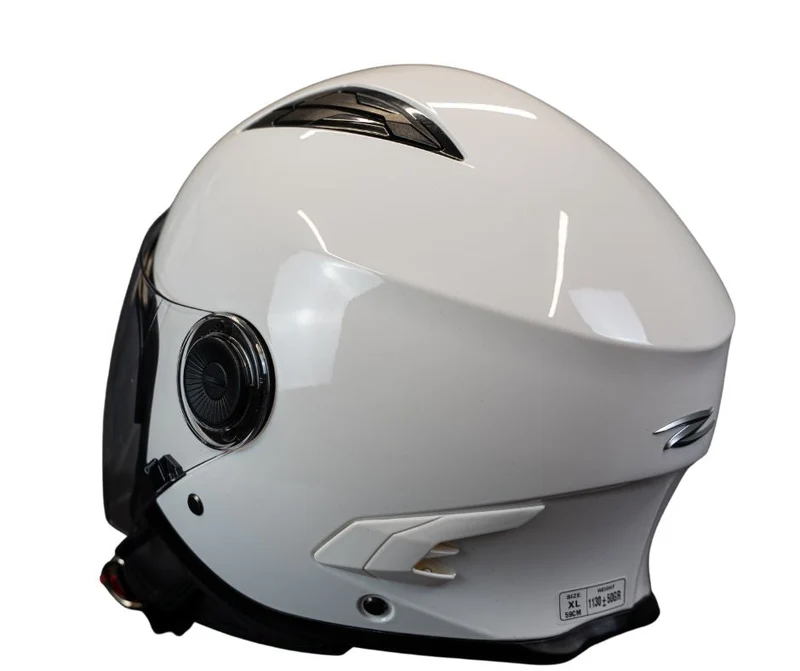 ZEUS JET ZS-617 CASCHI DI MOTO BIANCO