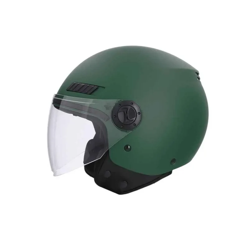 SHIRO SH-62 KIOTO CASCHI DI MOTO MONOCOLOR VERDE OPACO