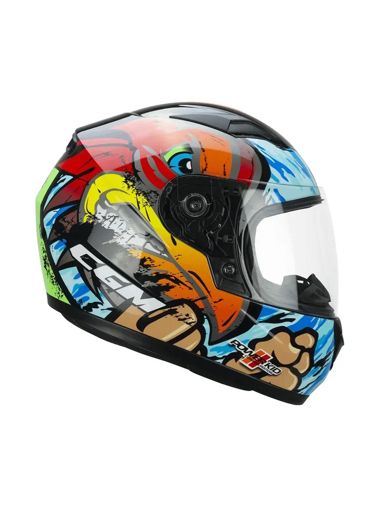 CGM 265X LUCKY BOXER INTEGRAL CASCHI DI MOTO AZZURRO ROSSO VERDE