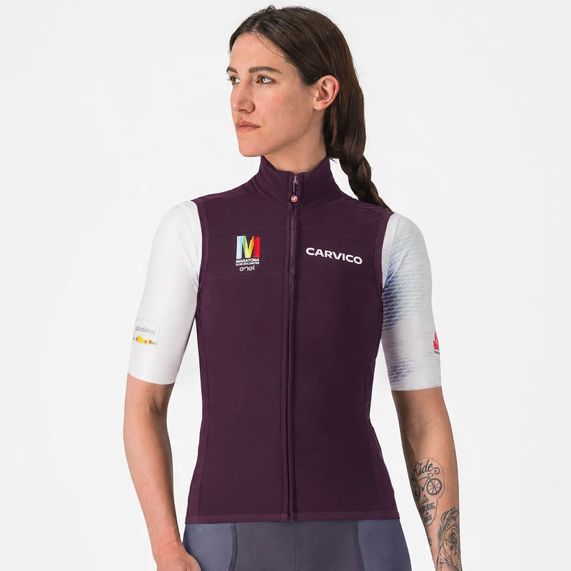 Gilet donna Carvico maratona dles dolomites - Enel 2024