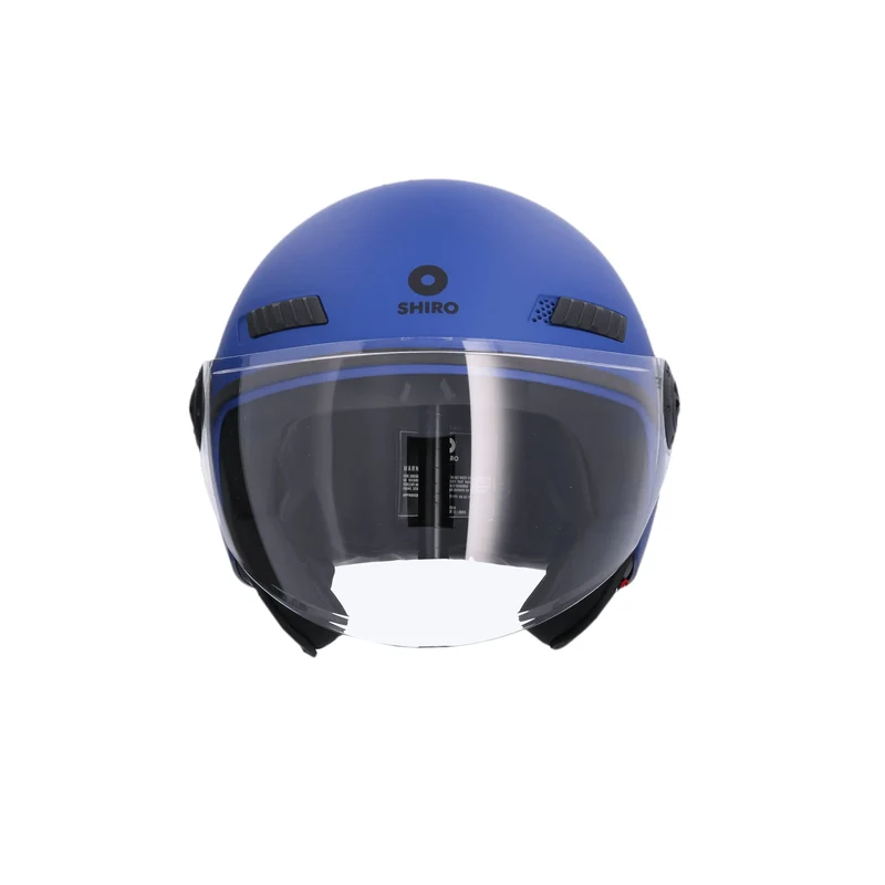 SHIRO HELMETS SH-62 KIOTO CASCHI DI MOTO MONOCROMO BLU OPACO
