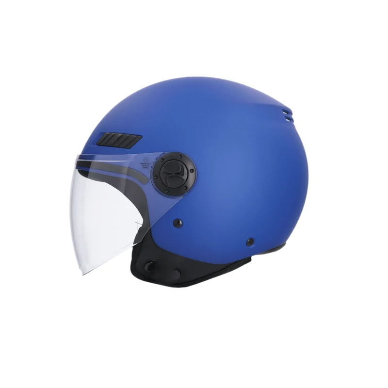 SHIRO HELMETS SH-62 KIOTO CASCHI DI MOTO MONOCROMO BLU OPACO
