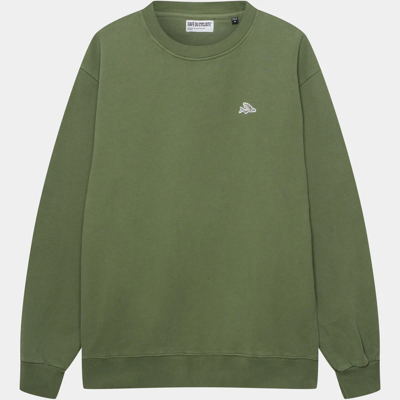 Felpa Cafe du cycliste Celeste - Verde scuro