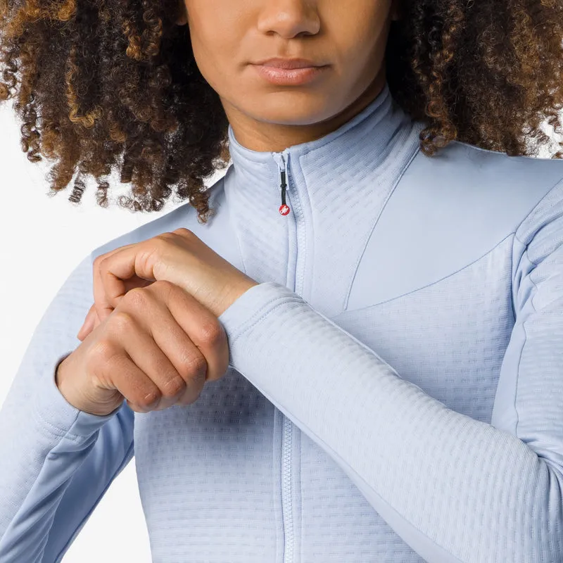 Maglia maniche lunghe donna Castelli Sfida 3 - Azzurro