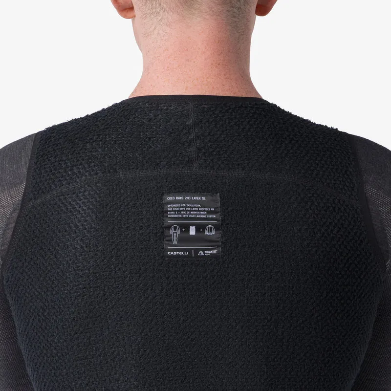 Maglia intima senza maniche Castelli Cold Days 2nd - Nero