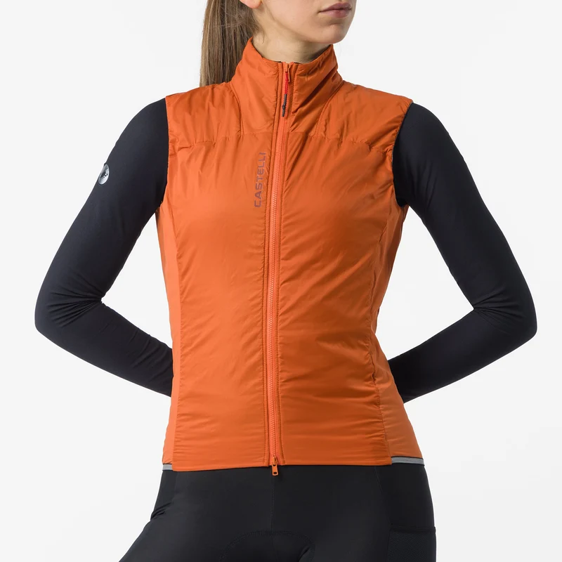 Gilet donna Castelli Fly Direct - Arancio
