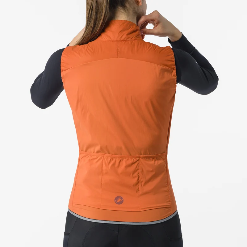 Gilet donna Castelli Fly Direct - Arancio