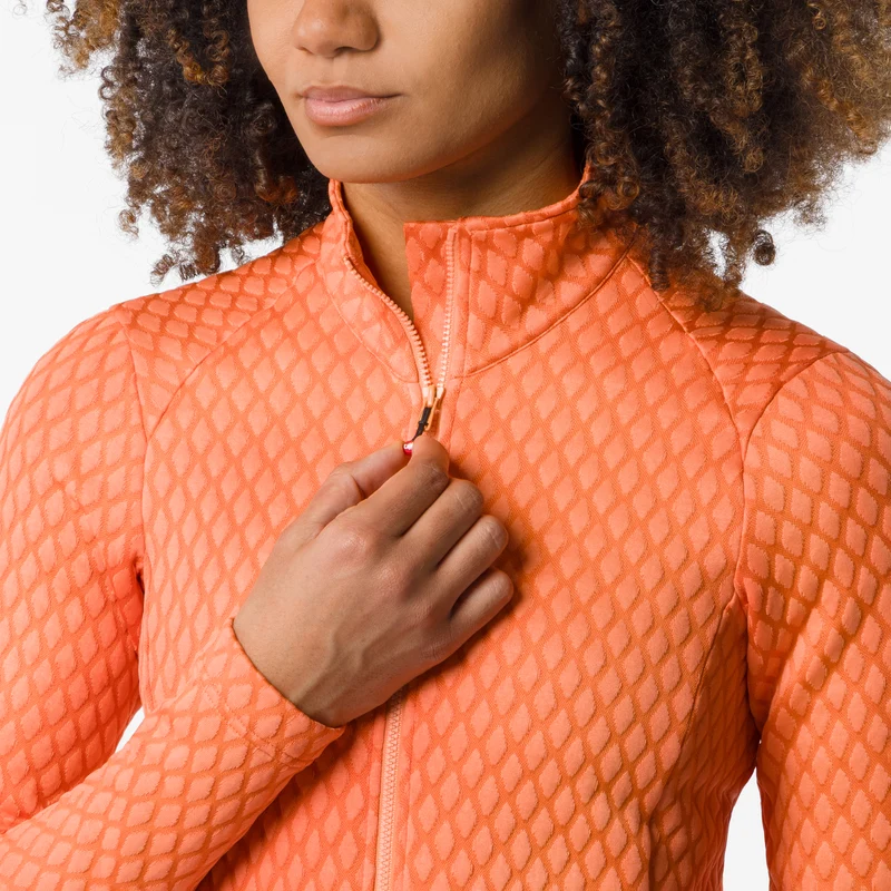 Maglia maniche lunghe donna Castelli Ventra - Arancio