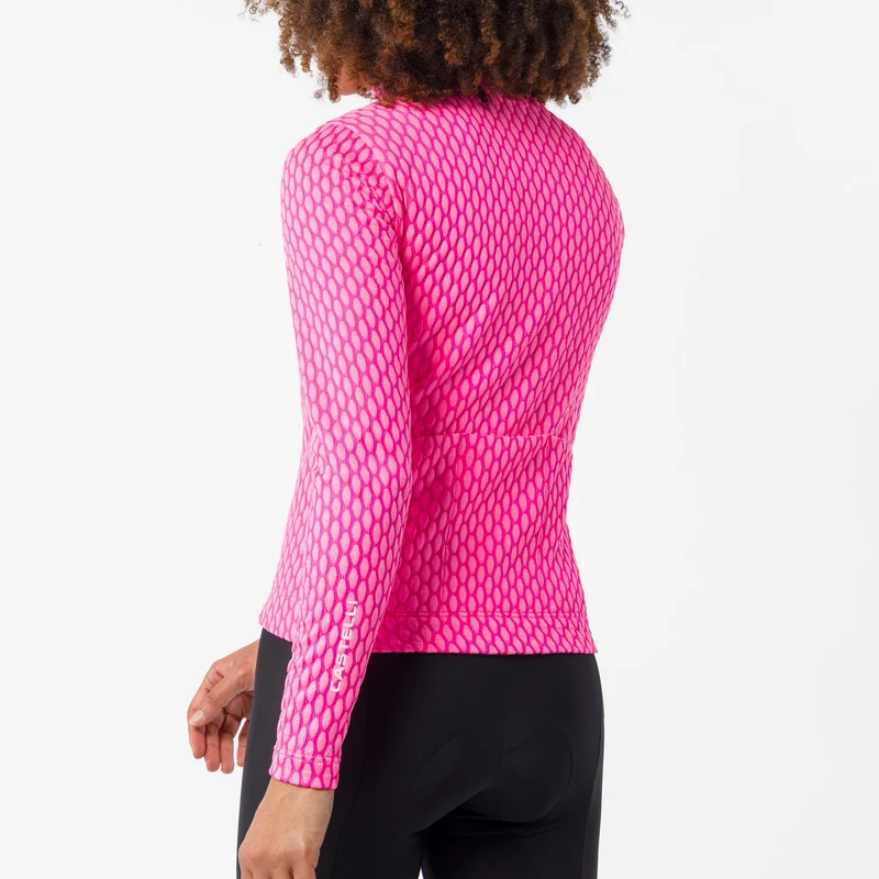 Maglia maniche lunghe donna Castelli Ventra - Rosa