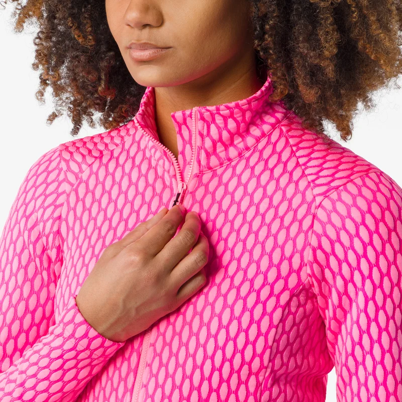 Maglia maniche lunghe donna Castelli Ventra - Rosa