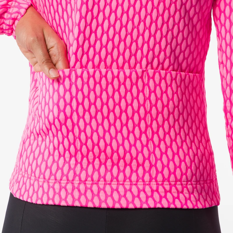 Maglia maniche lunghe donna Castelli Ventra - Rosa