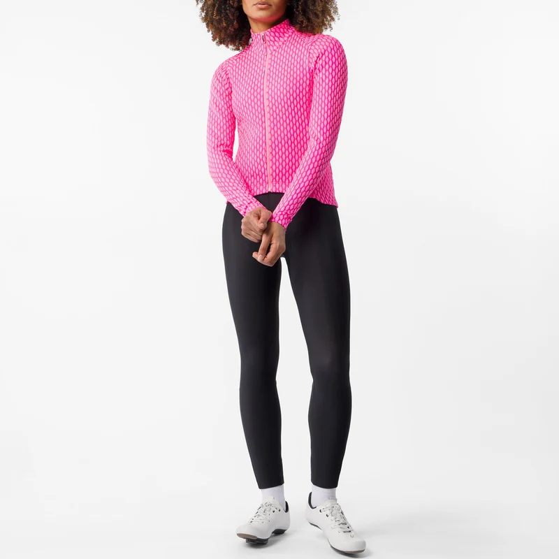 Maglia maniche lunghe donna Castelli Ventra - Rosa